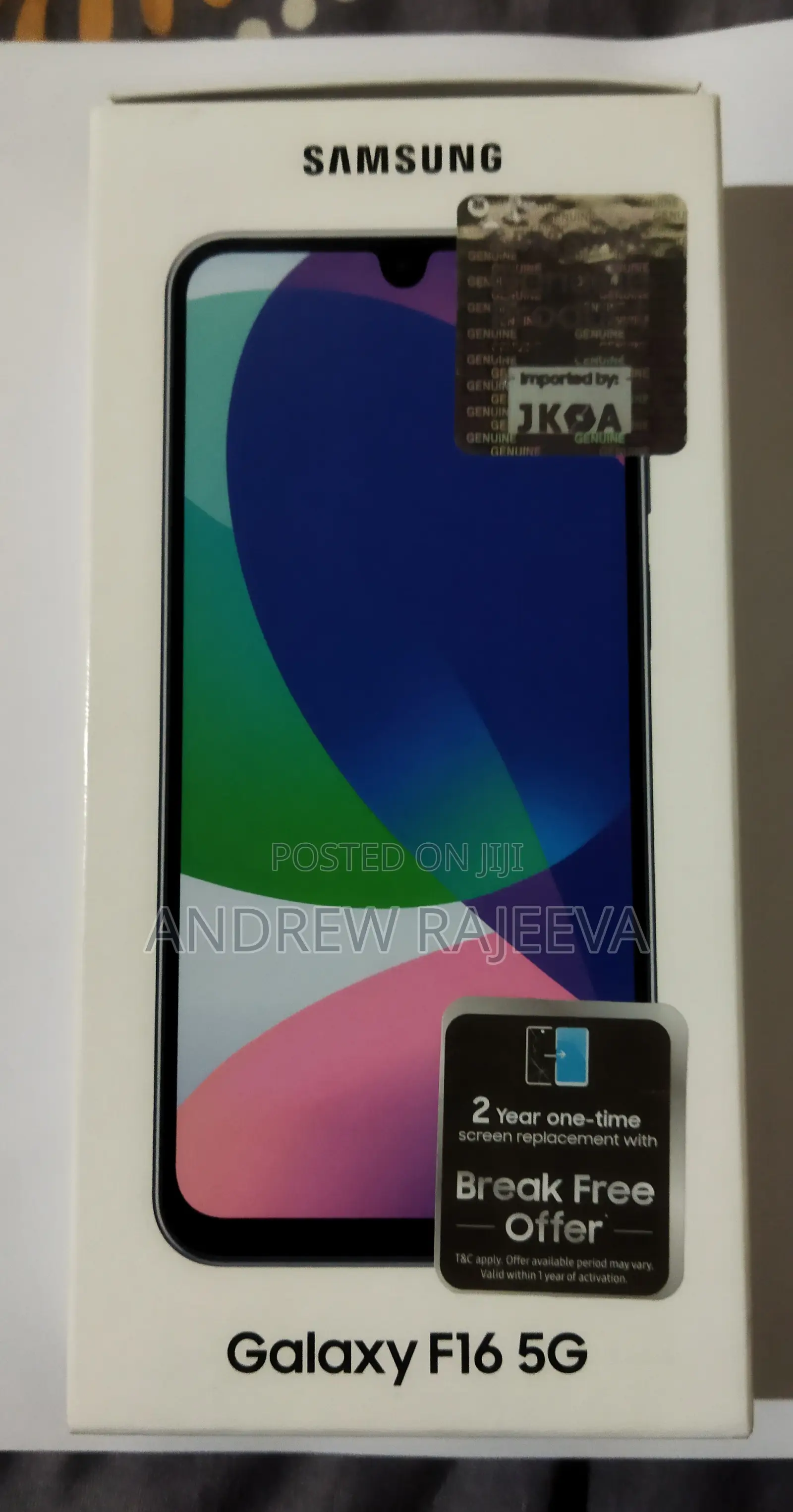 New Samsung Galaxy F16 128 GB Black