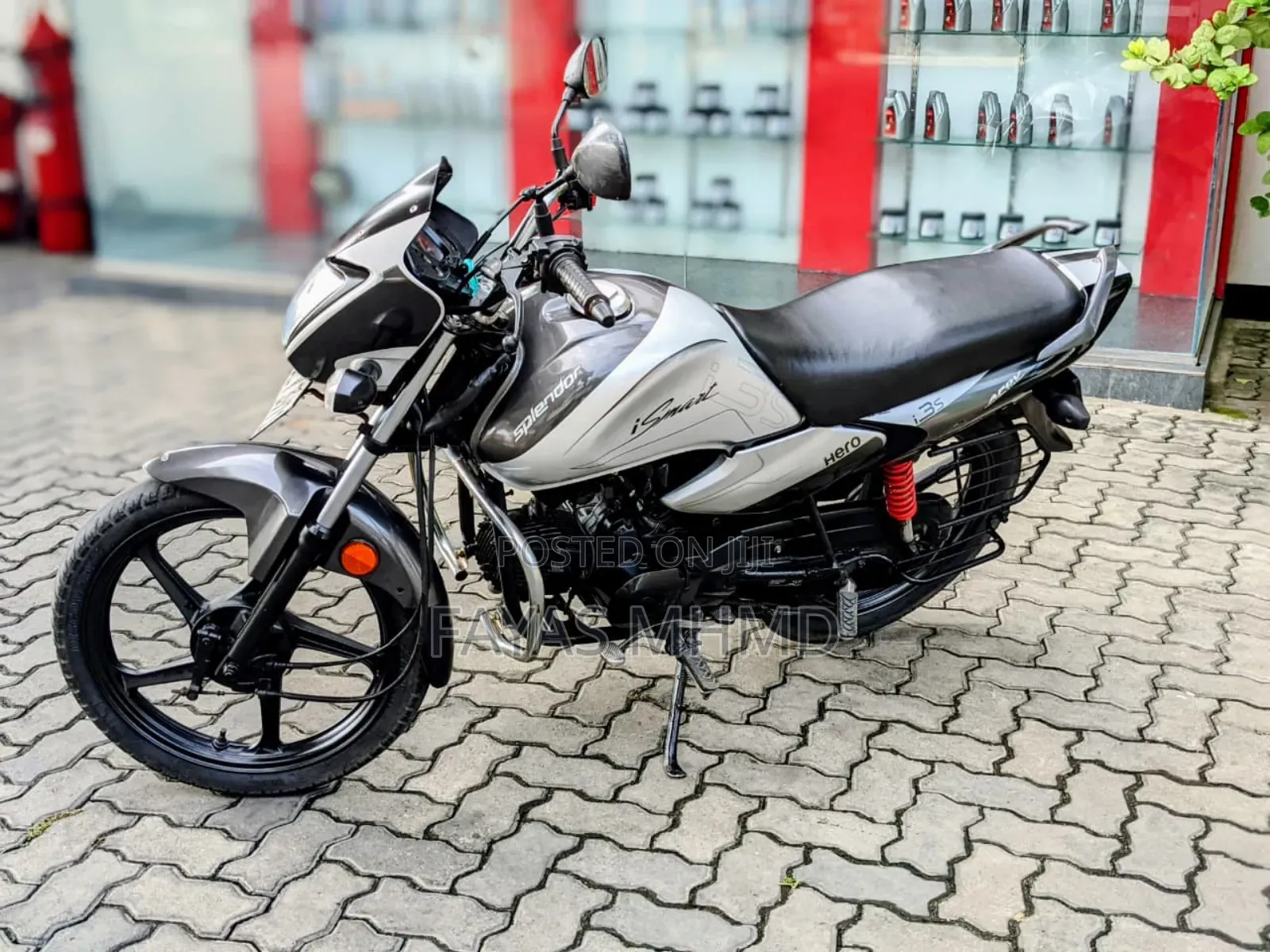 Hero Splendor iSmart 2016 Gray