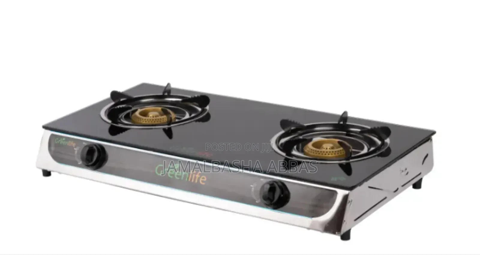 Special Offer  Green Life Double Burner Glass Top