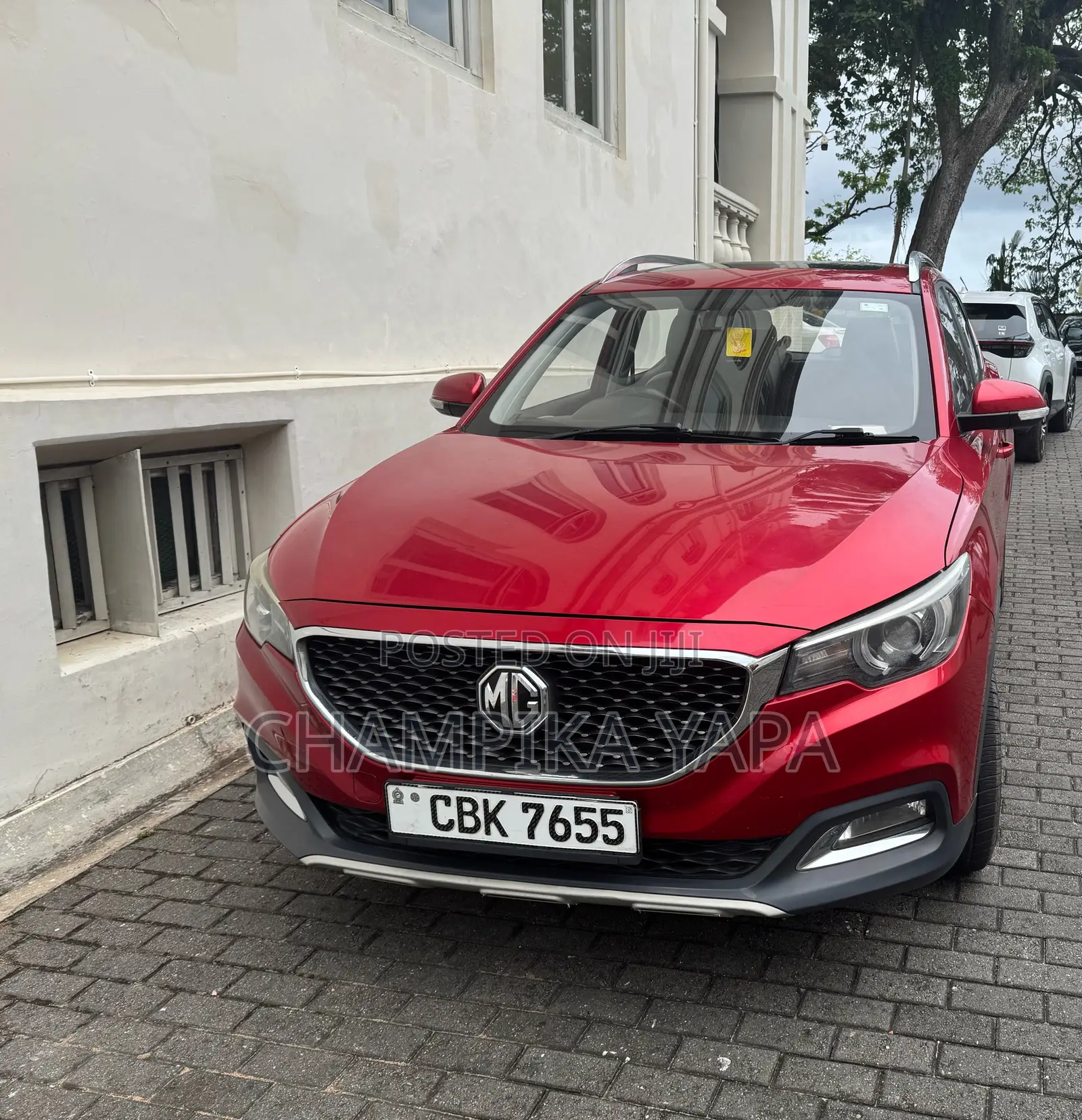 MG ZS 2019 Red