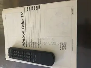 Sony Trinitron Color Tv Model Kv 2199
