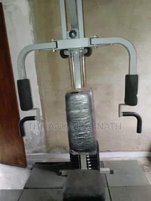 Home Gym Multy Bench With All Bars Plates