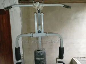 Home Gym Multy Bench With All Bars Plates