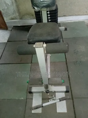 Home Gym Multy Bench With All Bars Plates