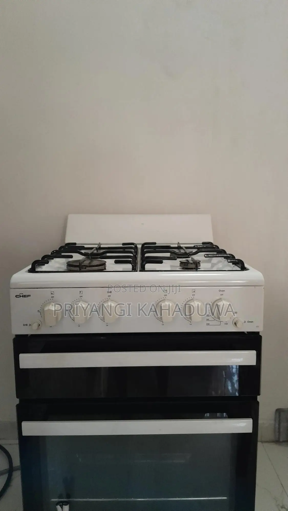 4 - Burner Gas Stove With Oven