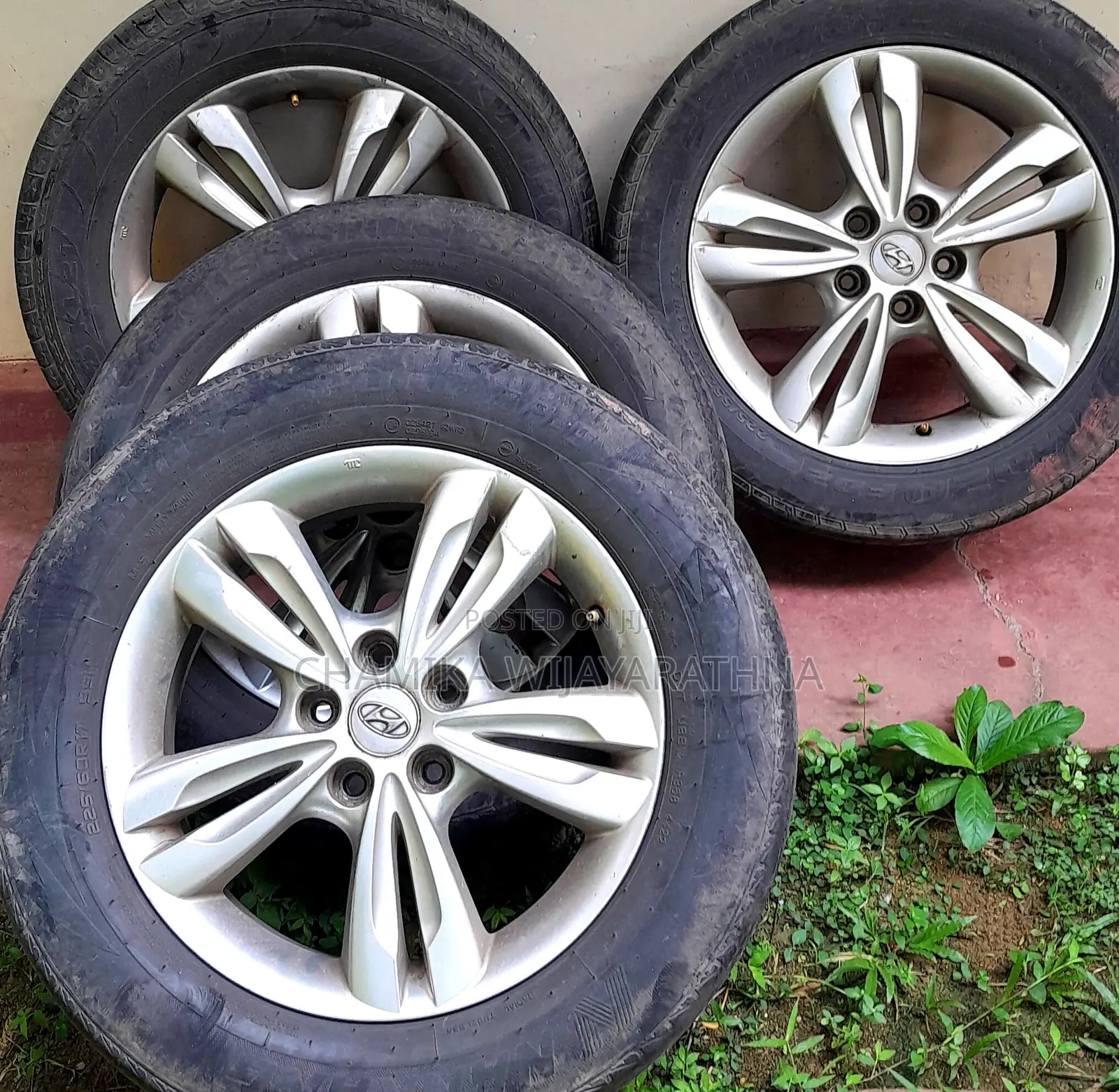 17" Alloy Wheel Set Hyundai Tucson