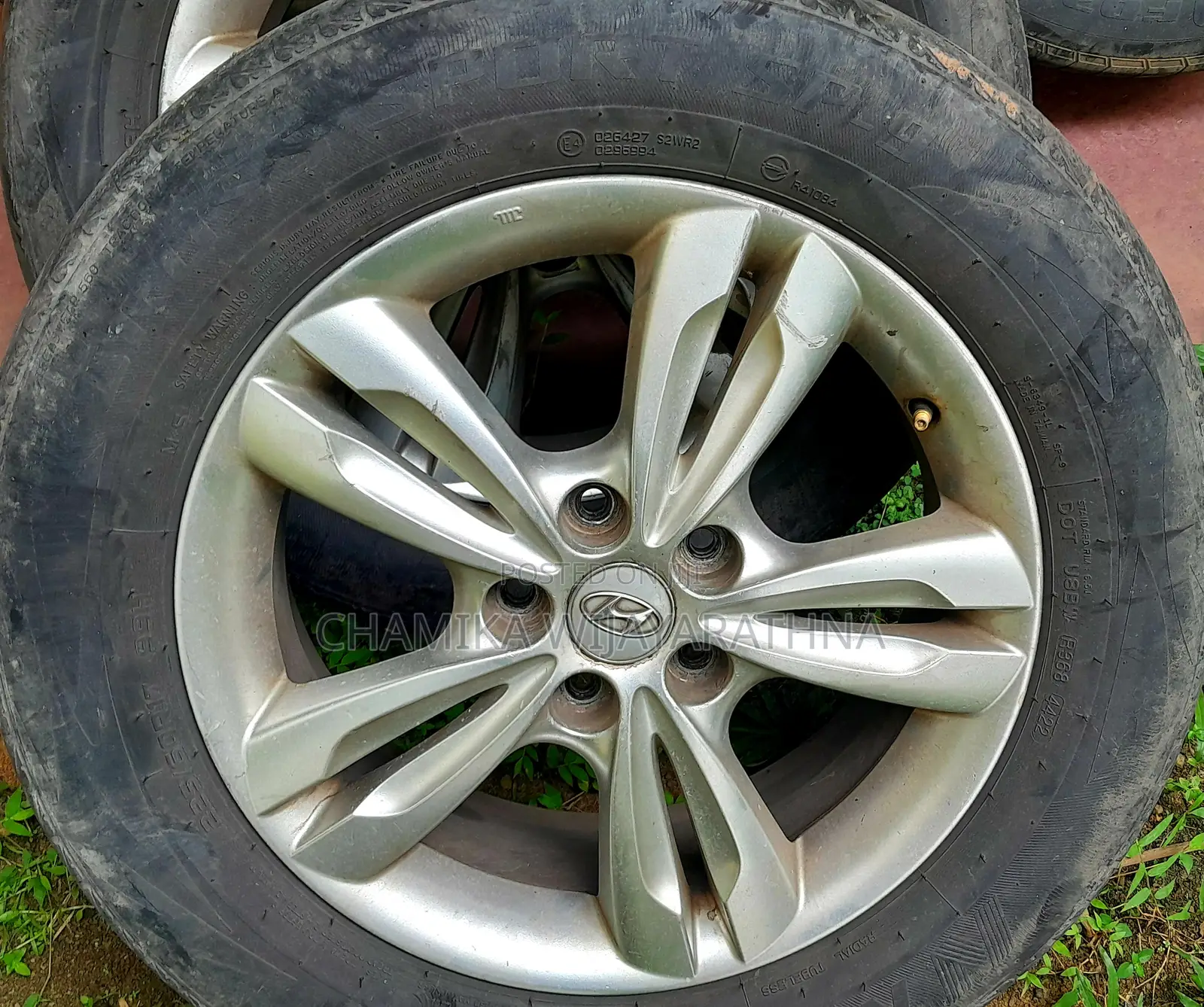 17" Alloy Wheel Set Hyundai Tucson
