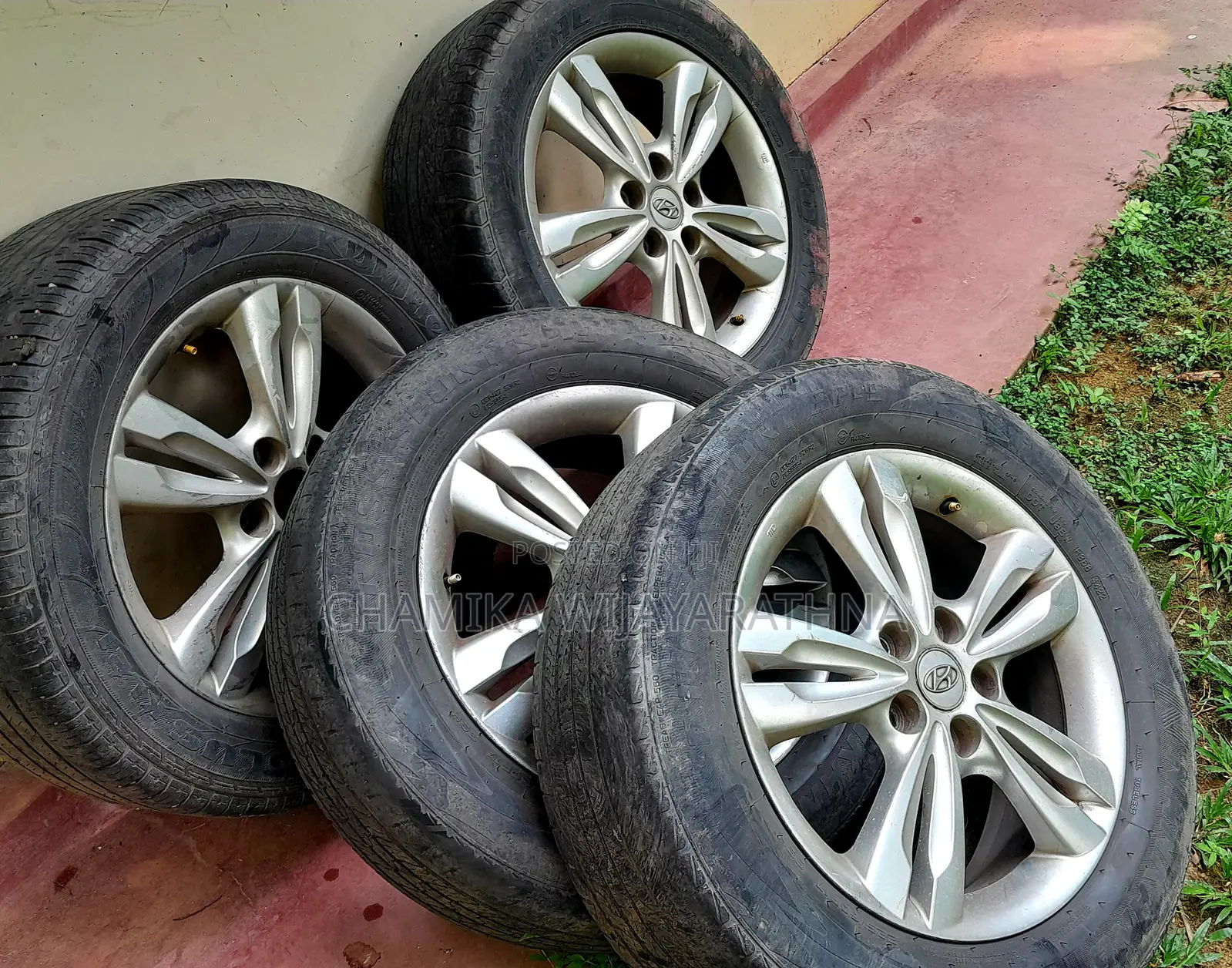 17" Alloy Wheel Set Hyundai Tucson