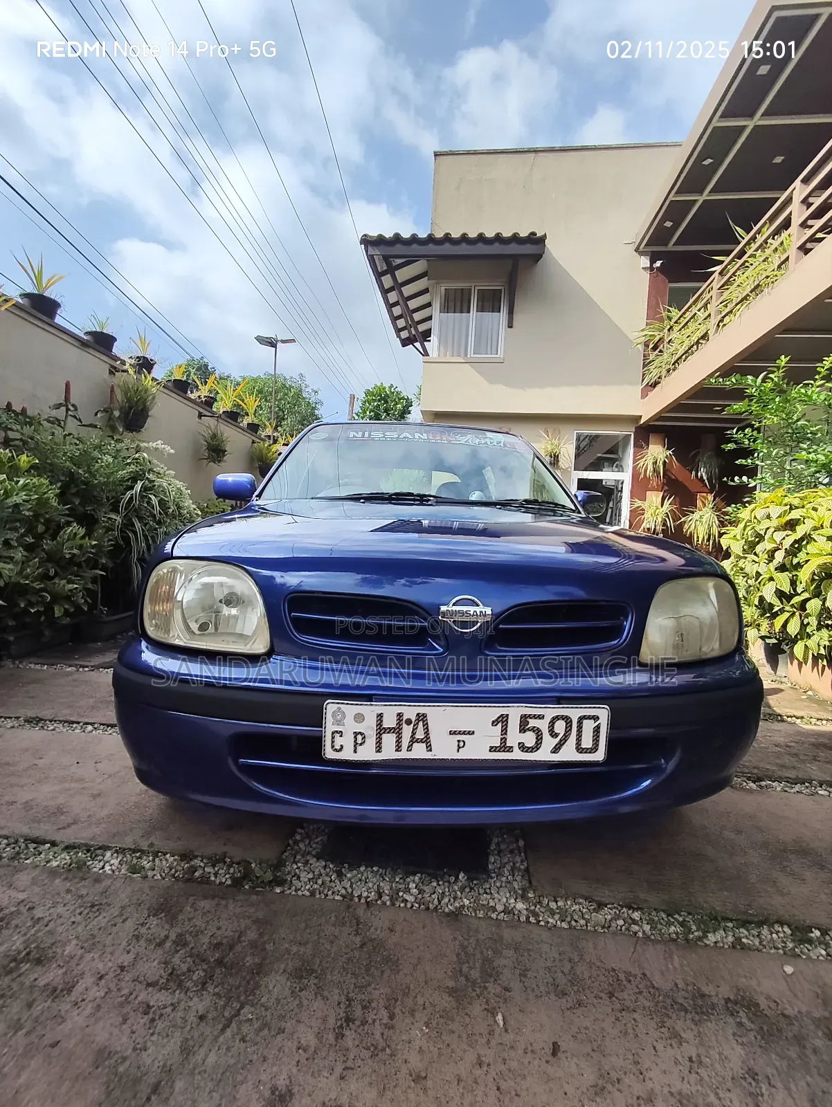 Nissan March 2000 Blue