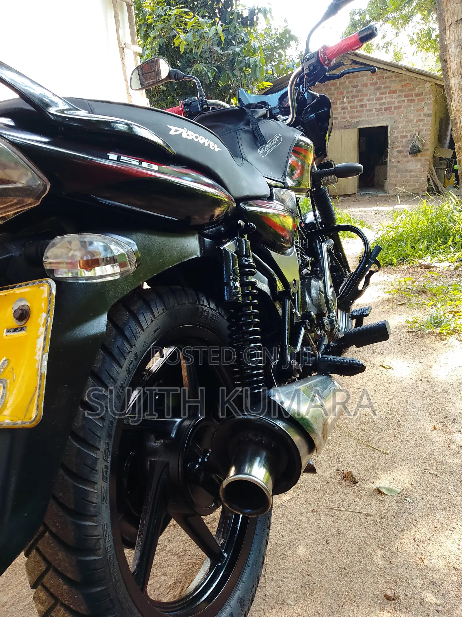 Bajaj Discover 150 2011 Red