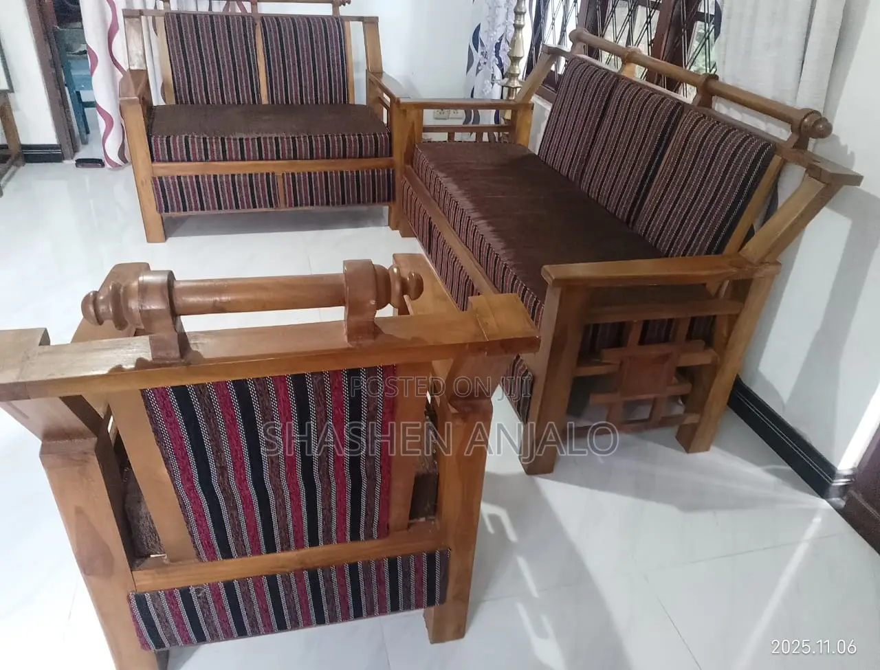 Teak Sofa Set