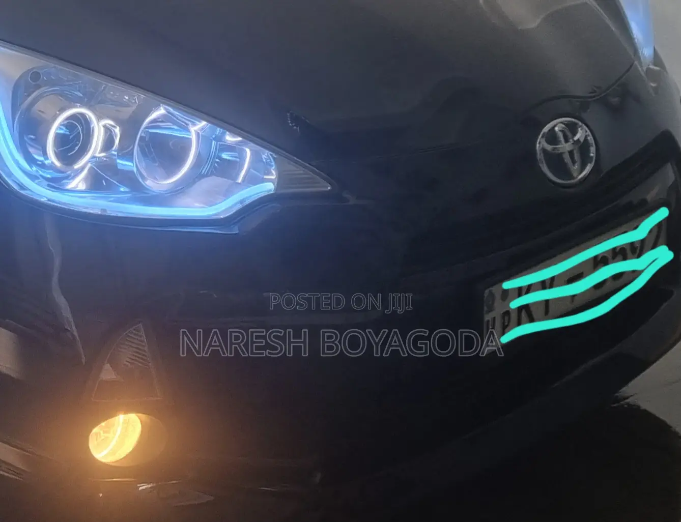 Toyota Aqua 2012 Black