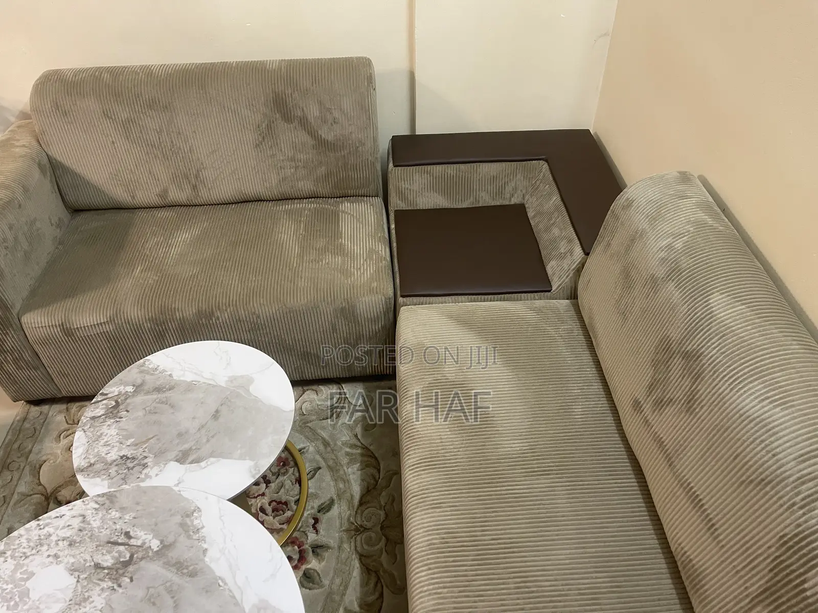 L -Sofa Set Minit Condition