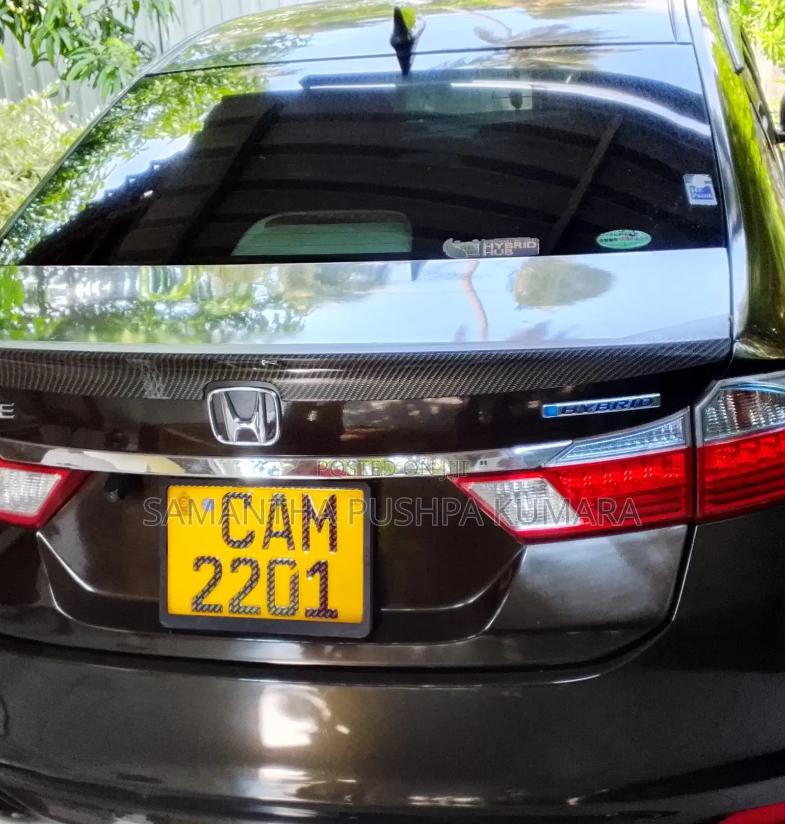 Honda Grace 1.5 Hybrid AWD 2014 Brown