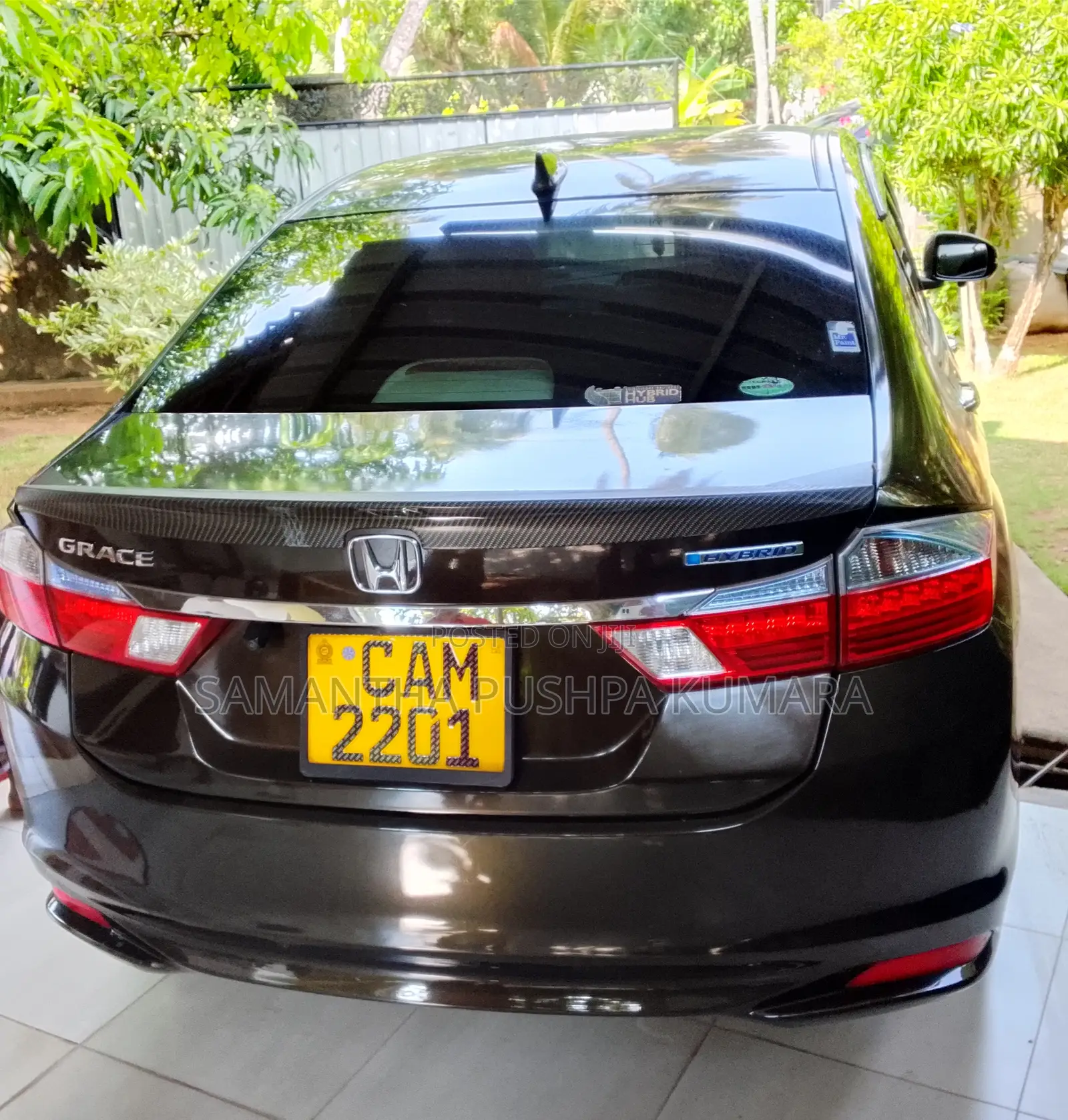 Honda Grace 1.5 Hybrid AWD 2014 Brown