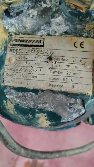 Submersible Water Pump(Used) ජලයේ ගිල්විය හැකි වතුර පොම්පයක්