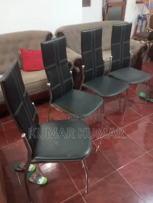 Modern Black Dining/Office Chairs (Set of 4)