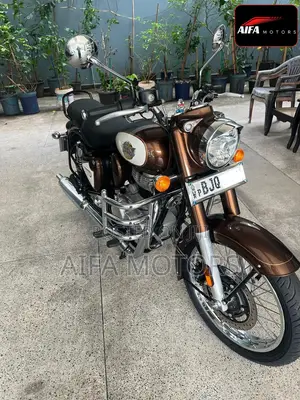 New Royal Motorcycle 2025 Brown