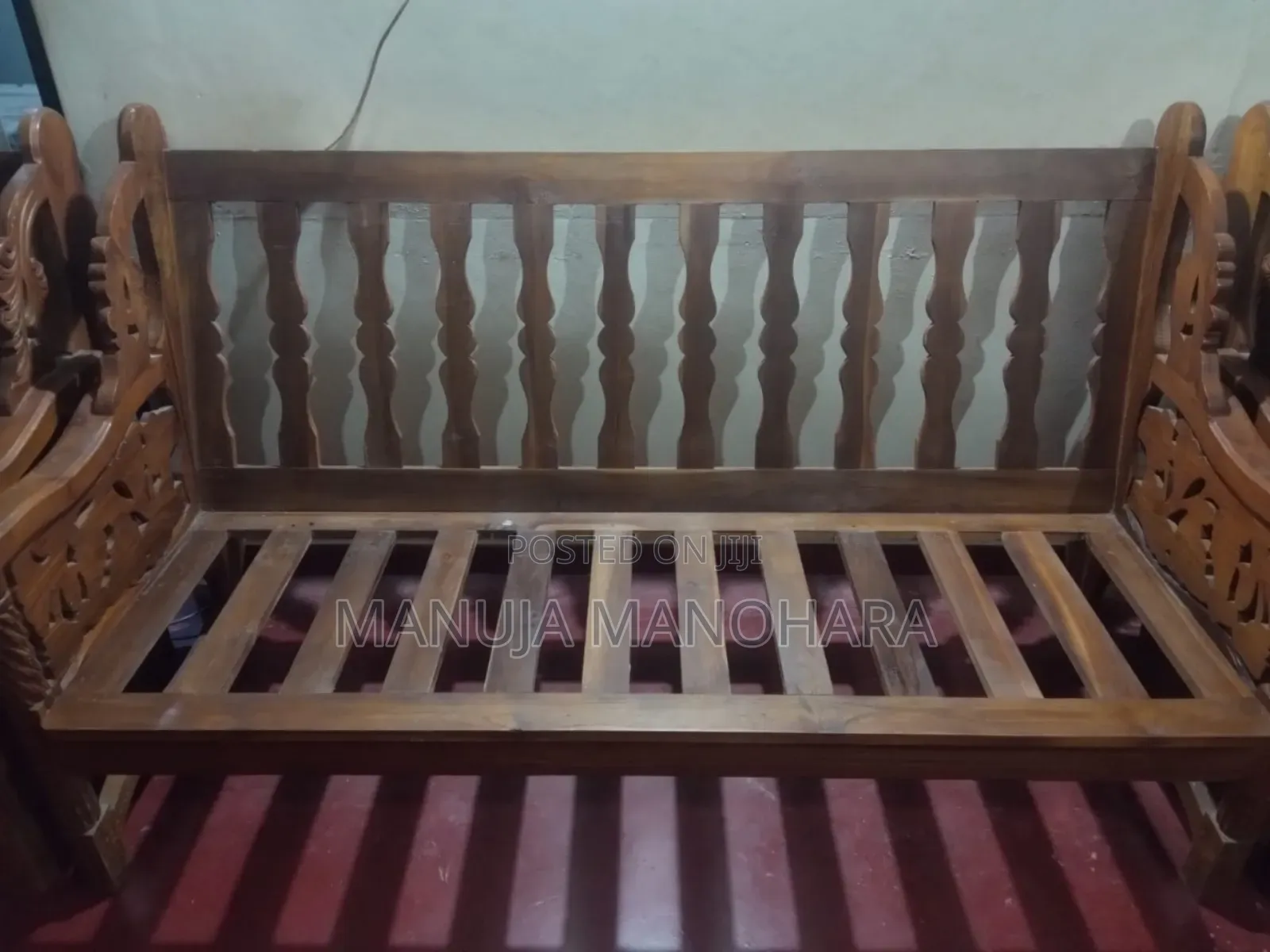 Teak Sofa Set (තේක්ක)