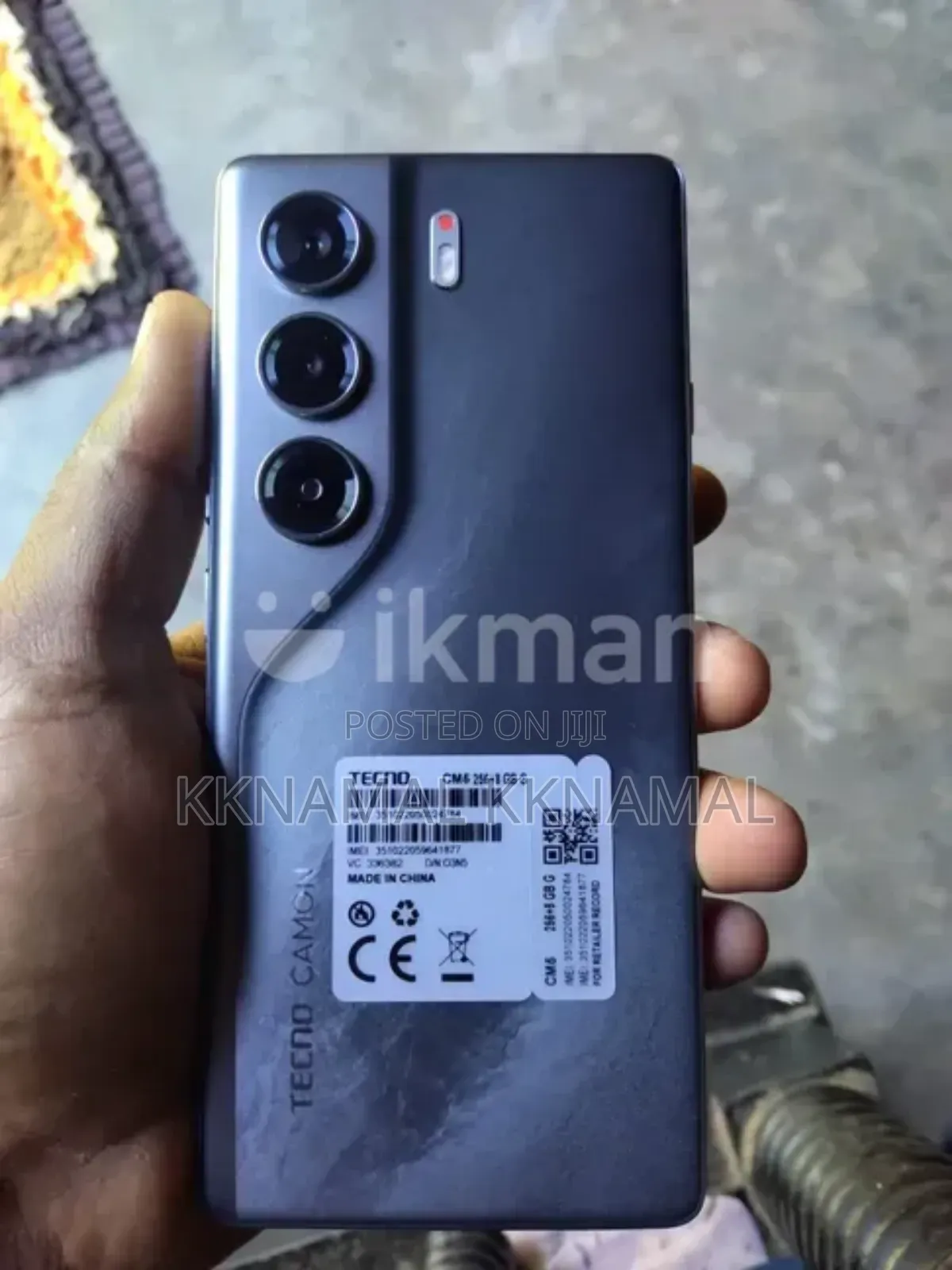 New Tecno Camon 40 256 GB Black