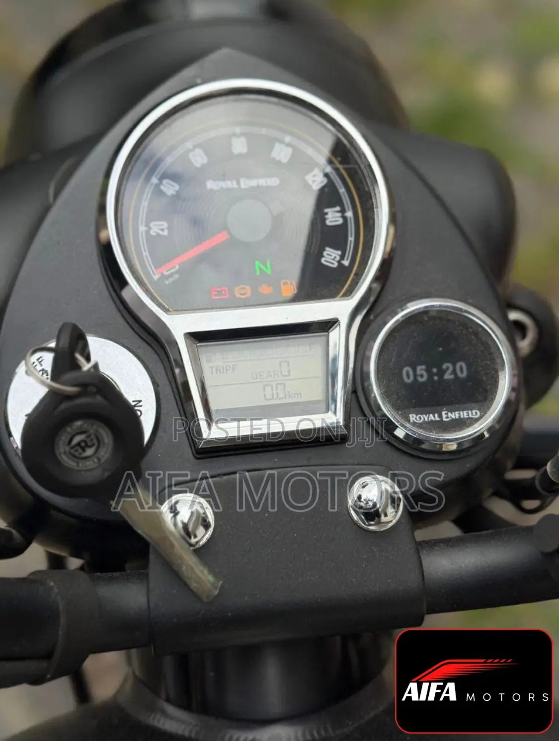 New Royal Motorcycle 2025 Black