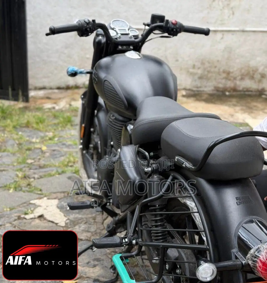 New Royal Motorcycle 2025 Black