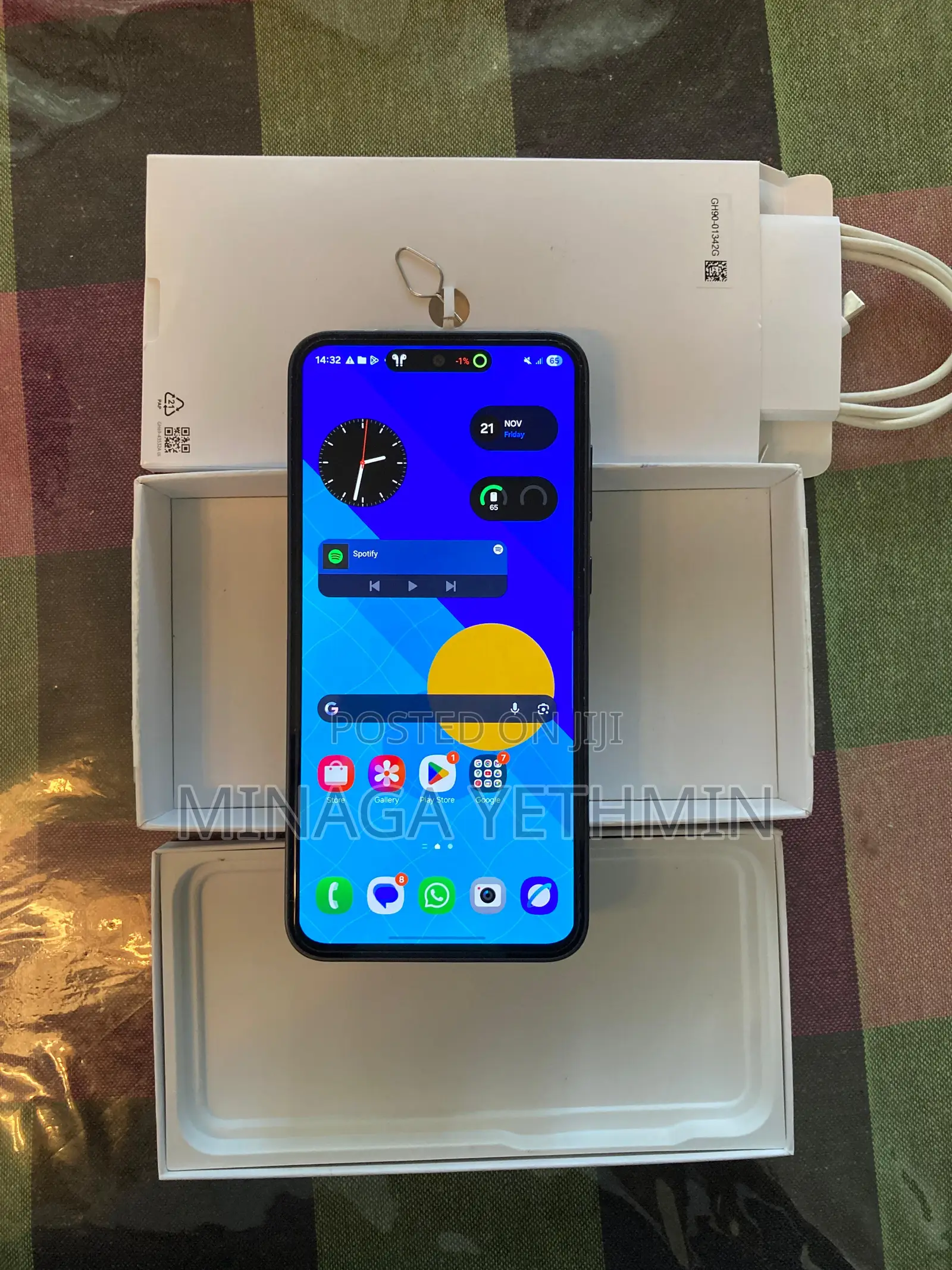 New Samsung Galaxy A35 128 GB Blue