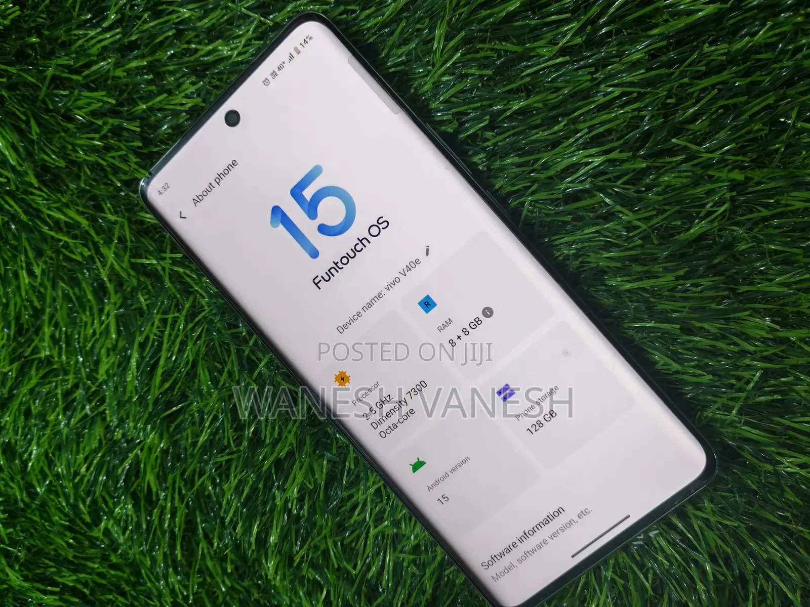 Vivo V40 5G 256 GB Green