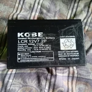 12 v Battery 7.2 Ah Best Batery for Any Work