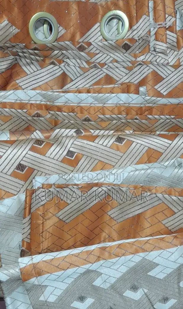 Premium Eyelet Curtain Set (10 Pieces) – 6ft Height