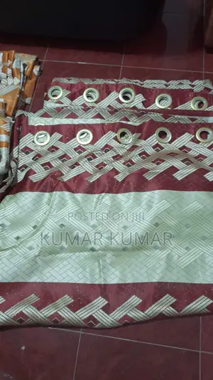 Premium Eyelet Curtain Set (10 Pieces) – 6ft Height