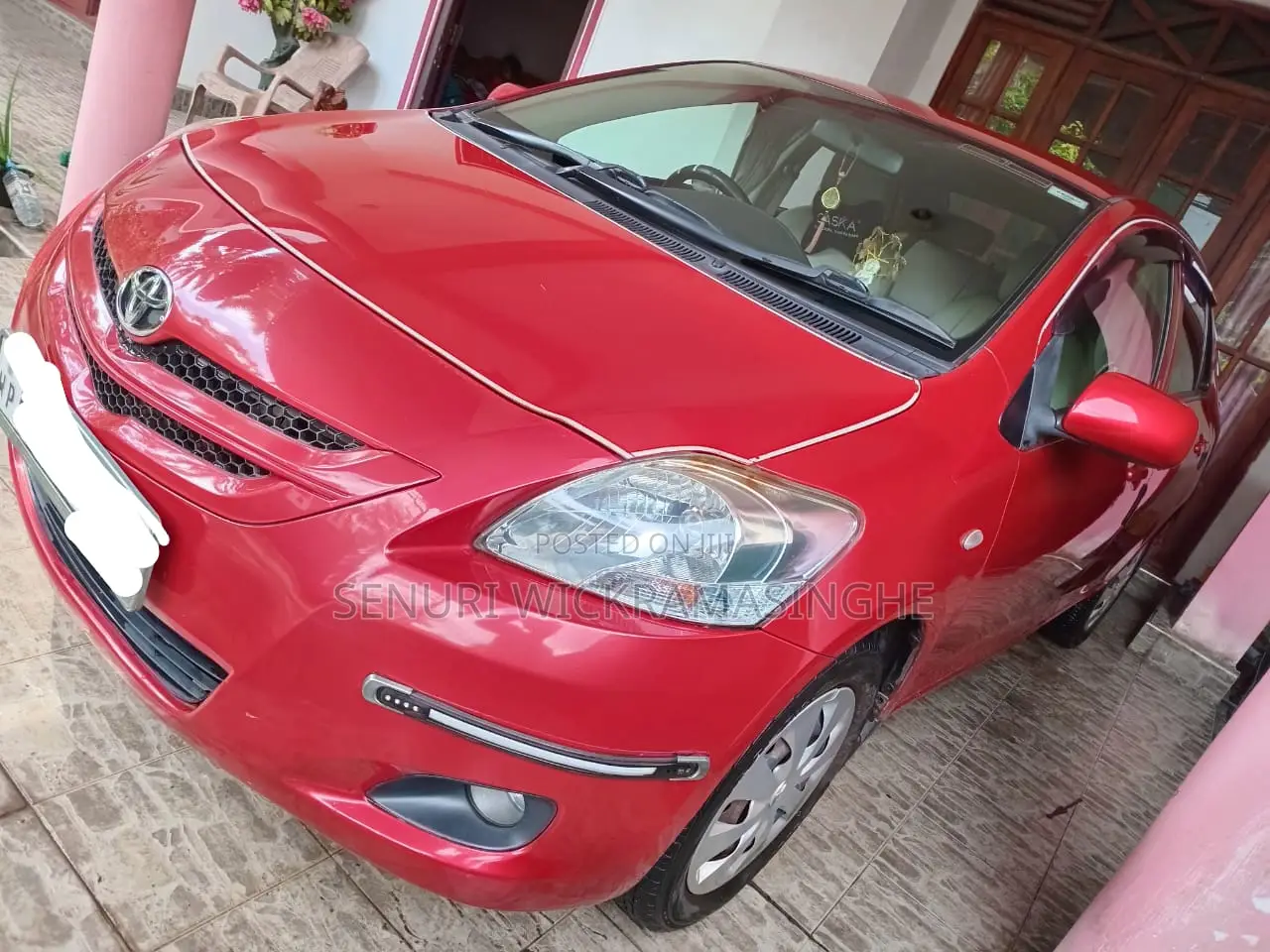 Toyota Yaris 1.0 Eco 2007 Red