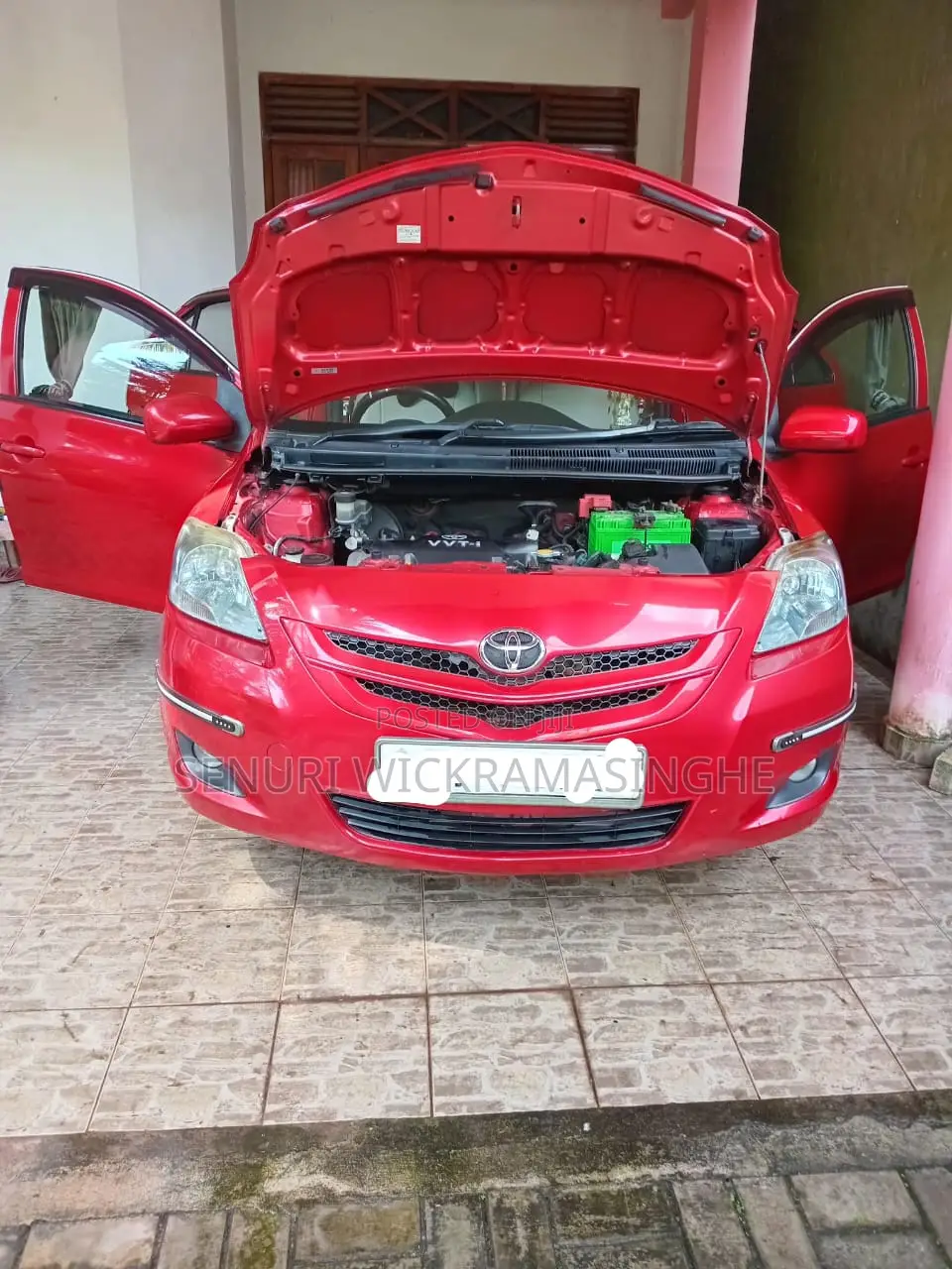 Toyota Yaris 1.0 Eco 2007 Red
