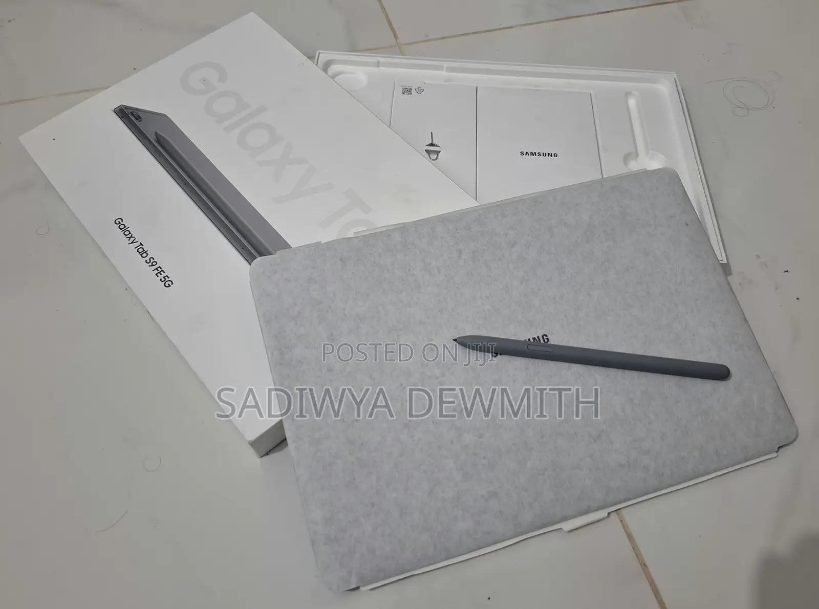 New Samsung Galaxy Tab S9 FE 128 GB Gray