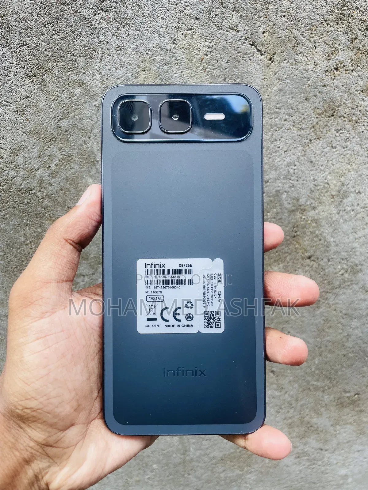 New Infinix Smart 10 Plus 128 GB Black