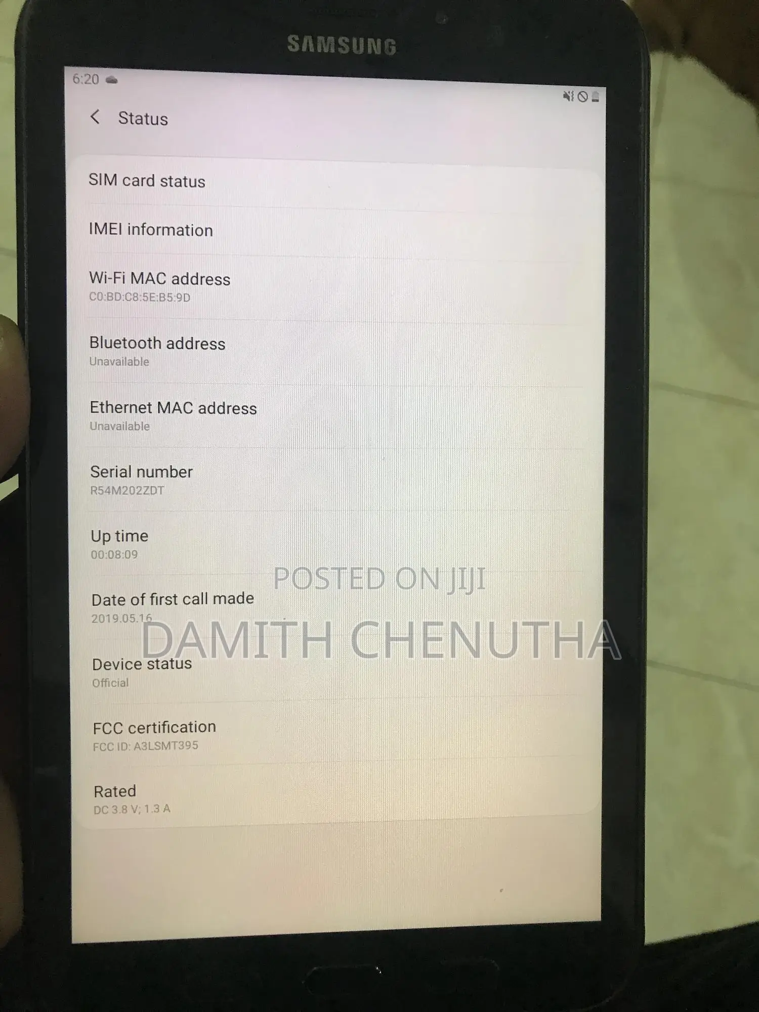 Samsung Galaxy Tab Active 2 32 GB Black