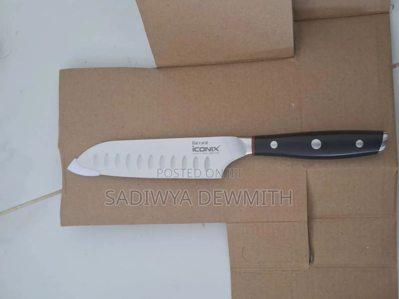 Original Baccarat Iconix Drenhen 9-Piece Knife Block