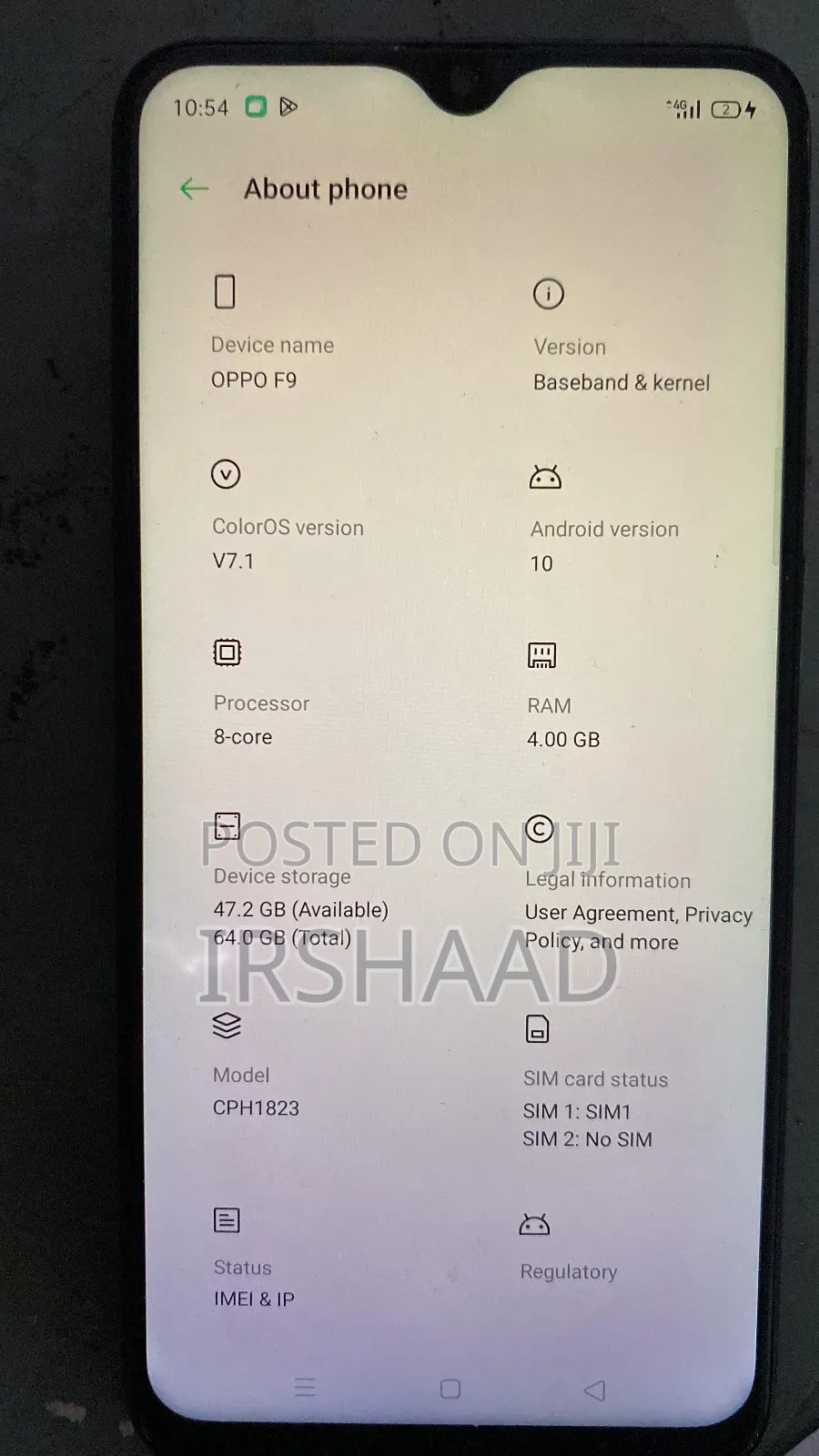Oppo F9 64 GB Purple