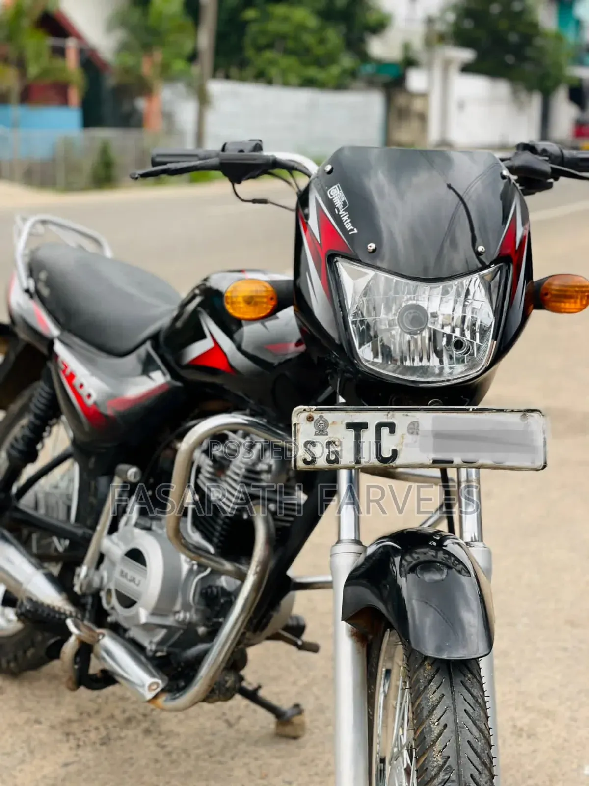 Bajaj CT 100 2007 Red