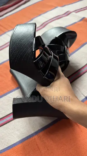 5 Inch High Quality Black Heels for Women