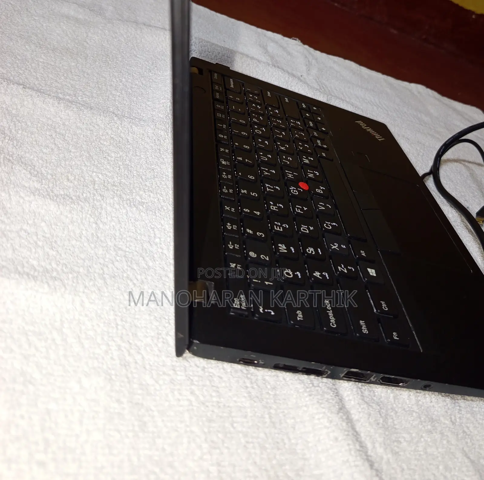 Laptop Lenovo ThinkPad X280 8GB Intel Core I3 HDD+SSD 256GB