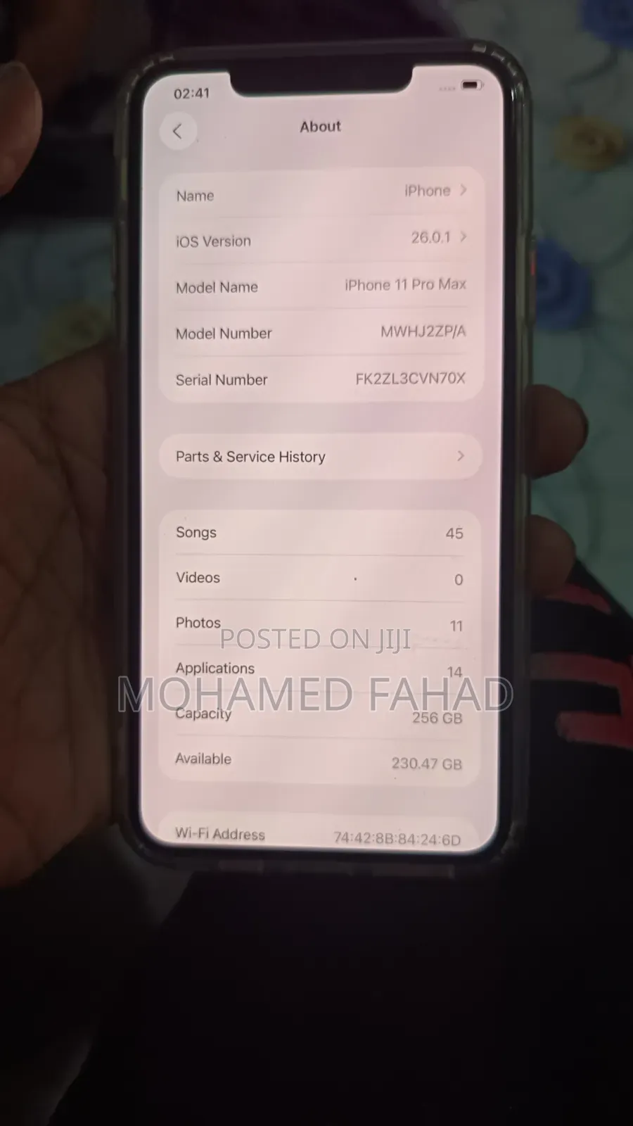 Apple iPhone 11 Pro Max 256 GB Gray