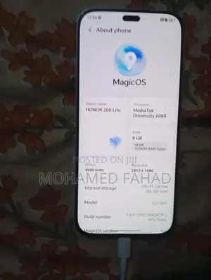 Photo - Honor 200 Lite 12 GB Blue