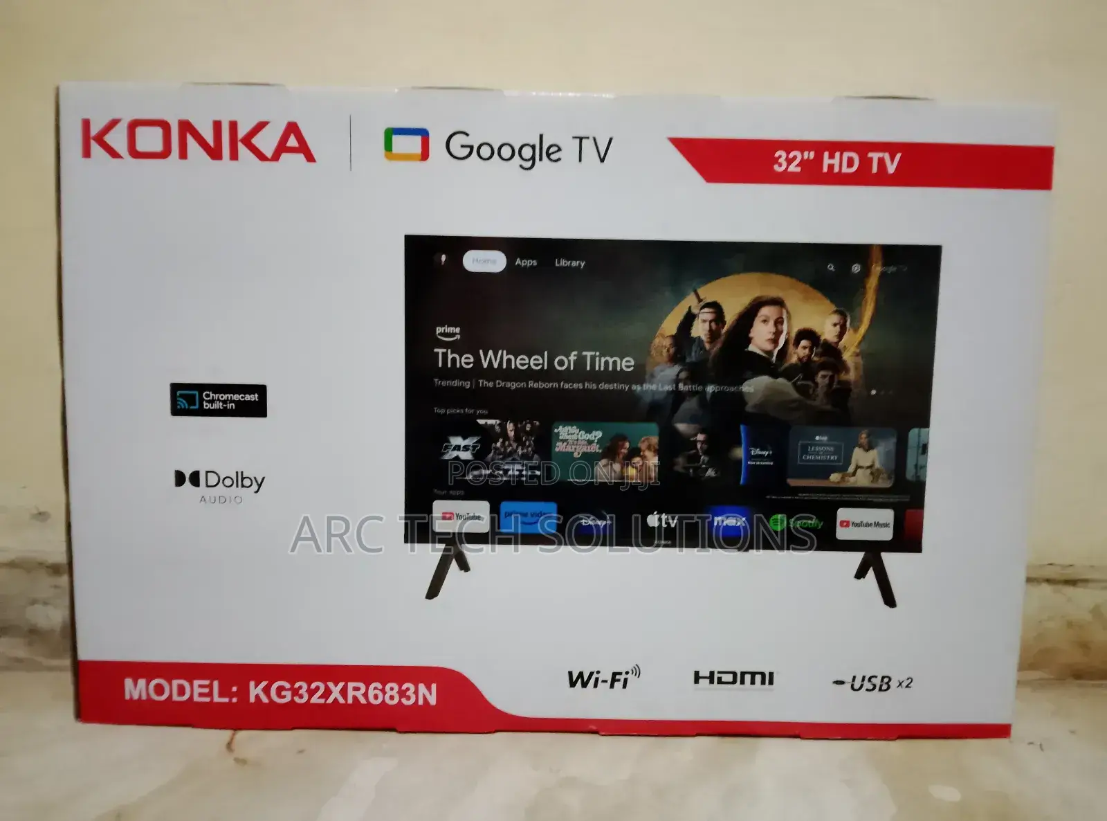 Konka 32" Smart Led Tv ( Brand New )