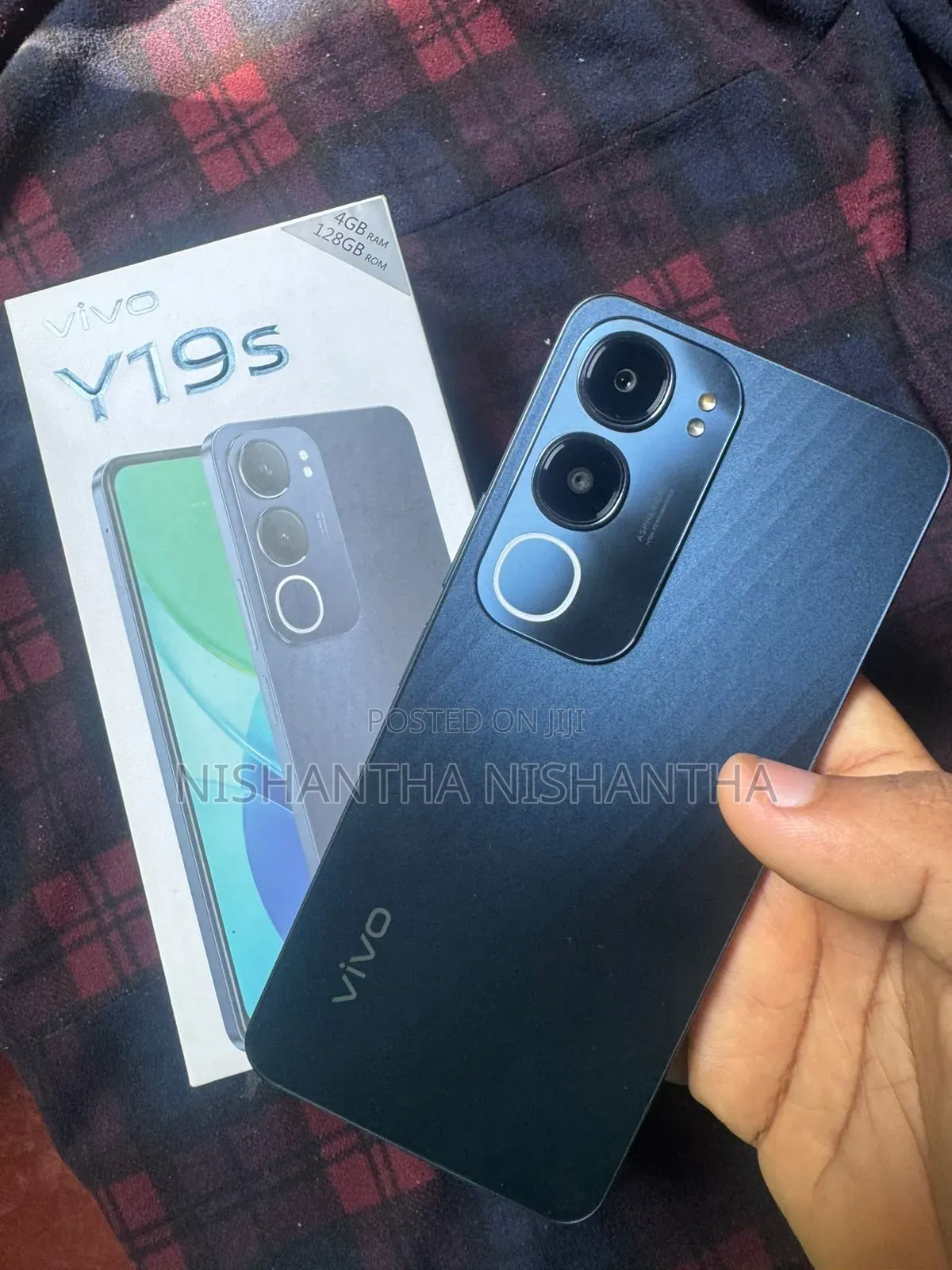 Vivo Y19 128 GB Blue