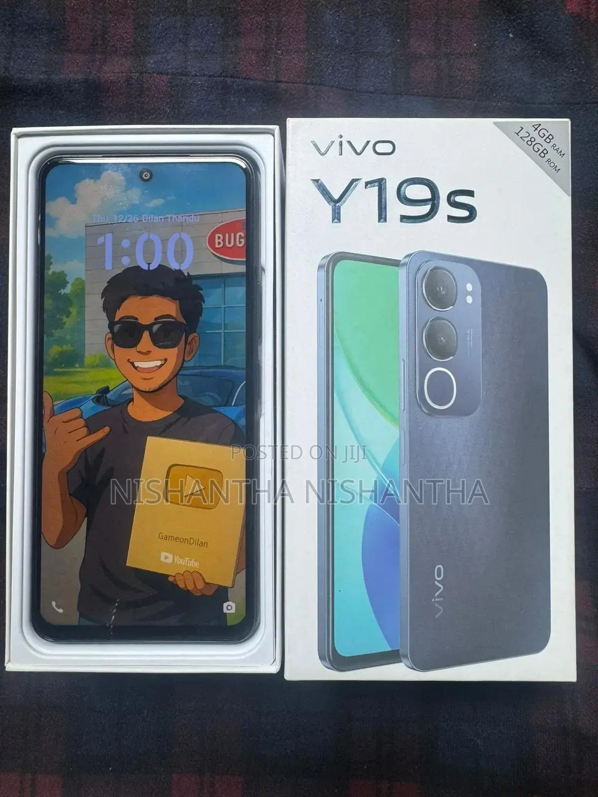 Vivo Y19 128 GB Blue