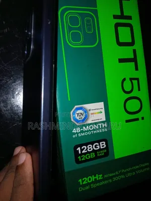 New Infinix Hot 50i 128 GB Black