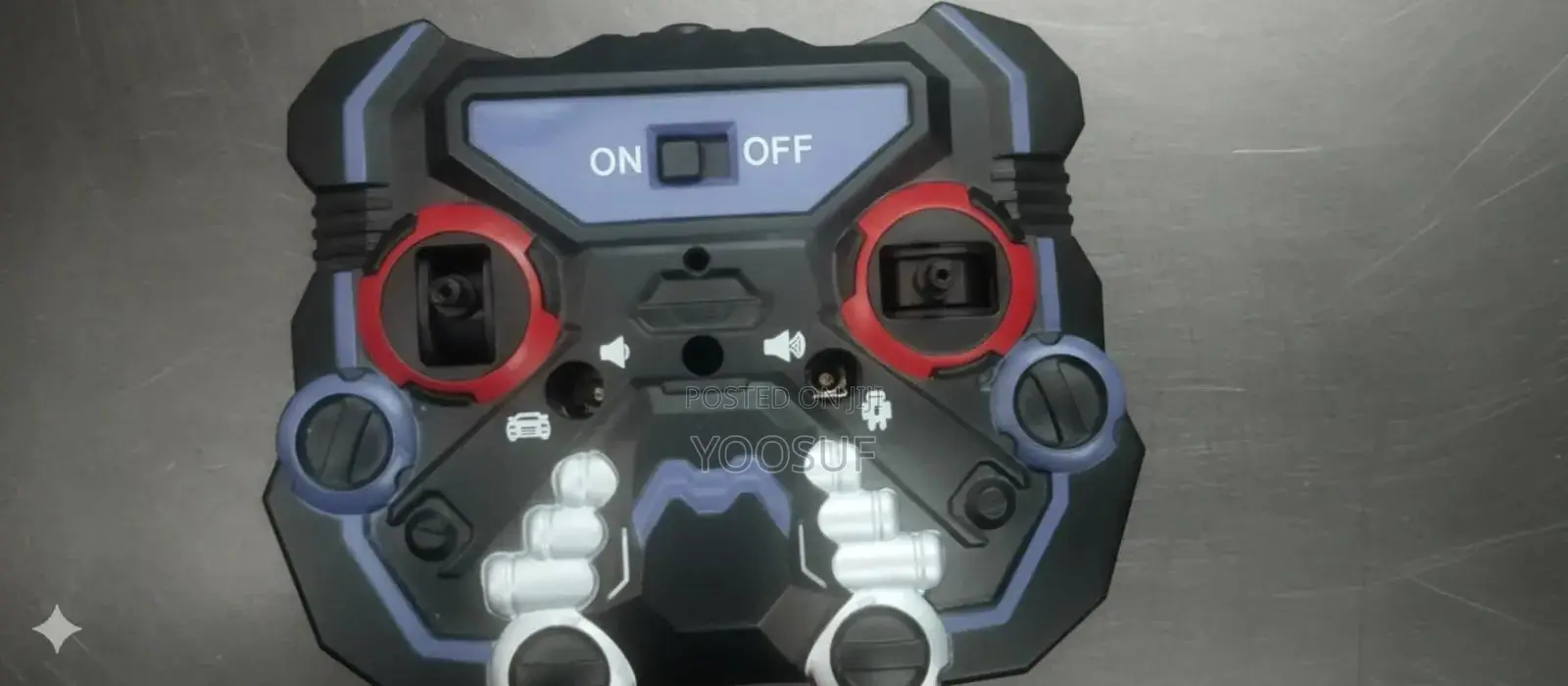 Proto Type Camera Robotic Car With Horn Head Light and Speaker