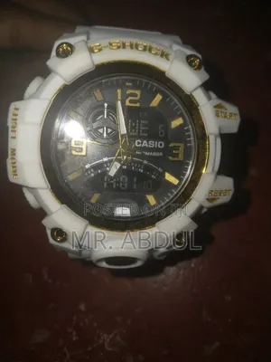 Brand New Casio G-Shock - White/Gold