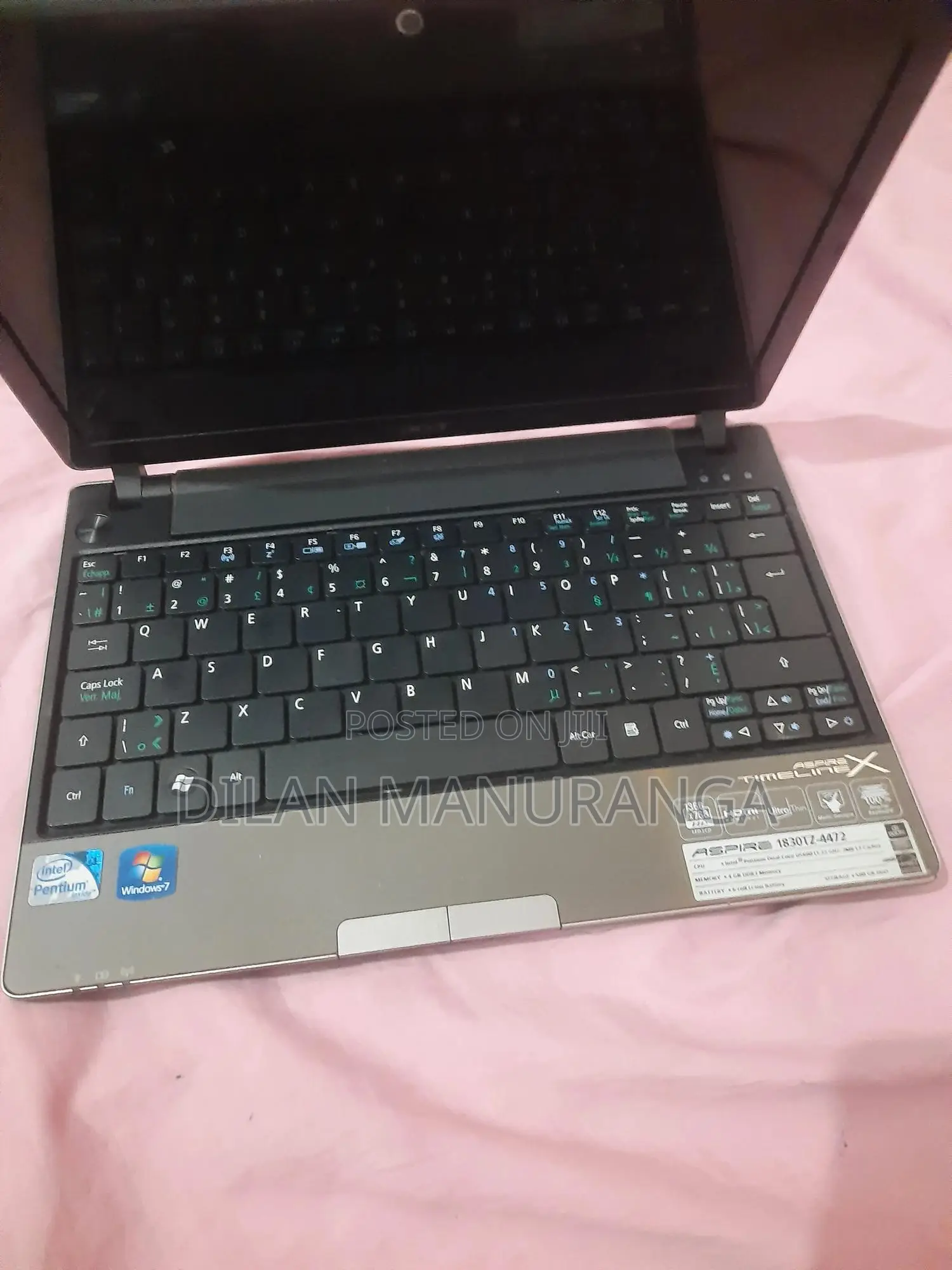Laptop Acer Aspire 1830 TimelineX 4GB Intel HDD 500GB